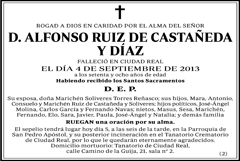 Alfonso Ruiz de Castañeda y Díaz